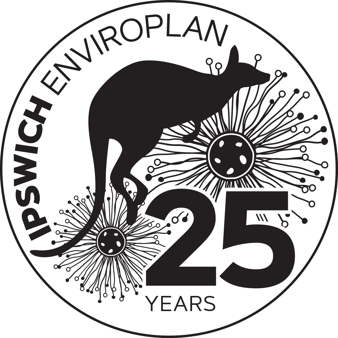 Enviroplan 25 years stamp