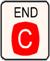 End of Clearway Sign