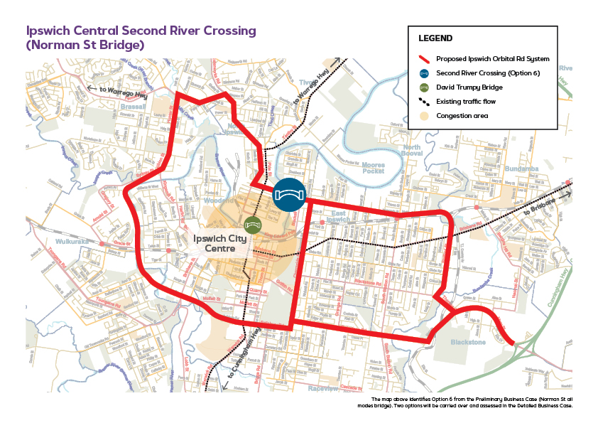 Second River Crossing Map A4