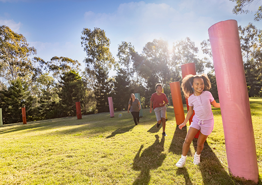 Children playing in Park