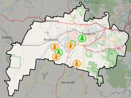 Projects Throughout Ipswich City