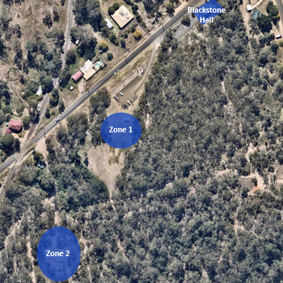 Castle Hill Blackstone Reserve Park Location Map